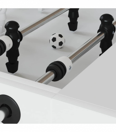 vidaXL Football Table Bumpers 3 x 3 x 2 cm Rod 16 pcs Black