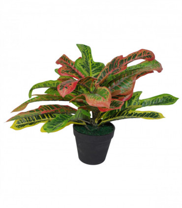 40cm Artificial Codiaeum Multicoloured House Plant