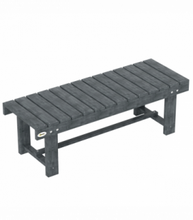 Outsunny 1.1M Outdoor Garden Bench Patio Loveseat Fir Wood 2 Person