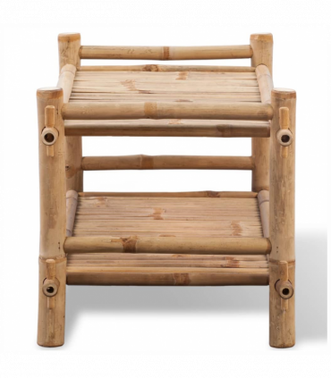 2-Tier Bamboo Shoe Rack