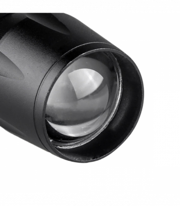 2Pcs Mini Zoomable LED Flashlight USB RechargeableCamping Hiking Flashlight Work light