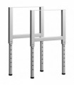 Adjustable Work Bench Frames 2 pcs Metal 55x(69-95.5) cm Grey