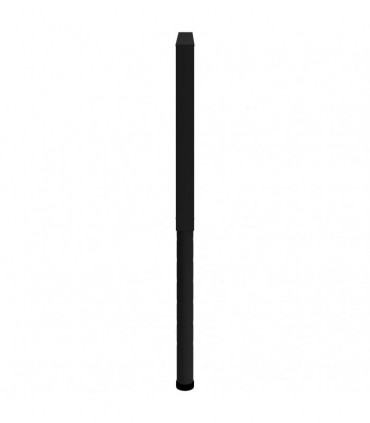 Adjustable Work Bench Frames 2 pcs Metal 85x(69-95.5) cm Black