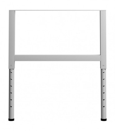 Adjustable Work Bench Frames 2 pcs Metal 85x(69-95.5) cm Grey