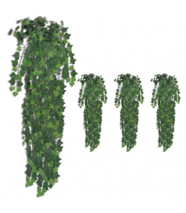 Artificial Ivy Bushes 4 pcs Green 90 cm