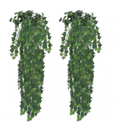 Artificial Ivy Bushes 4 pcs Green 90 cm