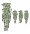 Artificial Ivy Bushes 4 pcs Variegated 90 cm