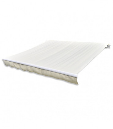 Awning Top Sunshade Canvas Cream 4x3m (Frame Not Included)