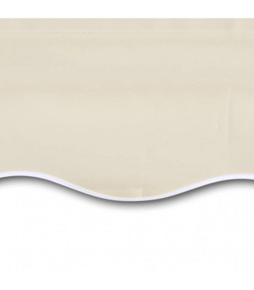Awning Top Sunshade Canvas Cream 4x3m (Frame Not Included)