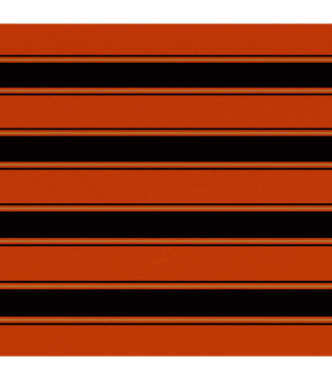 Awning Top Sunshade Canvas Orange and Brown 500x300 cm