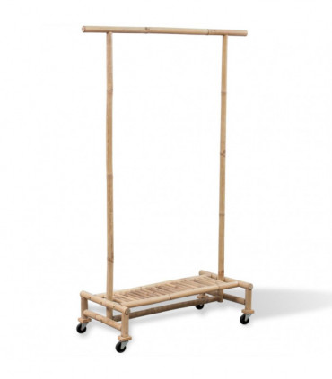 Bamboo Clothes Rack