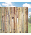 Bamboo Slatted Fence 1m X 4m