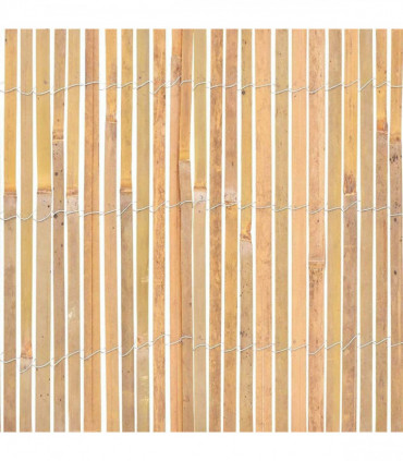 Bamboo Slatted Fence 1m X 4m
