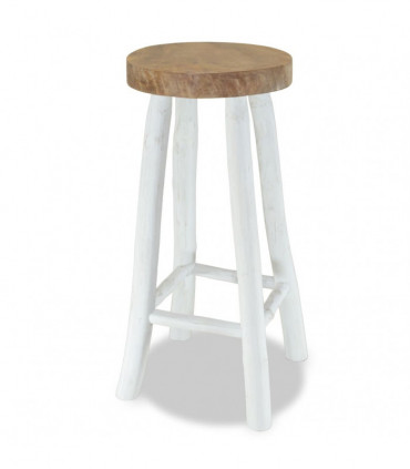 Bar Stool Solid Teak Wood