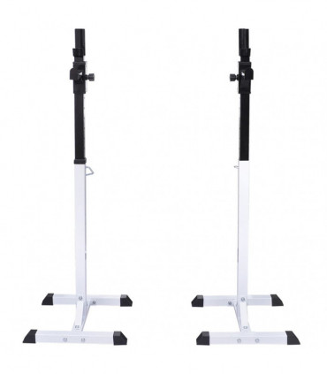 Barbell Squat Rack with Barbell and Dumbbell Set 30.5 kg