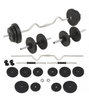 Barbell and Dumbbell Set 30 kg