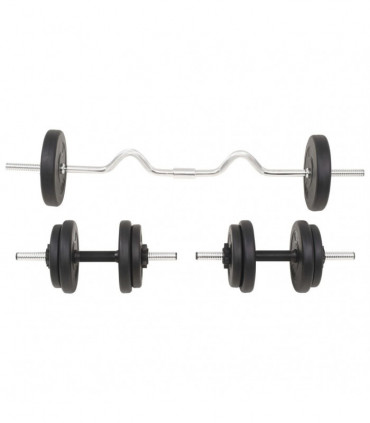 Barbell and Dumbbell Set 30 kg