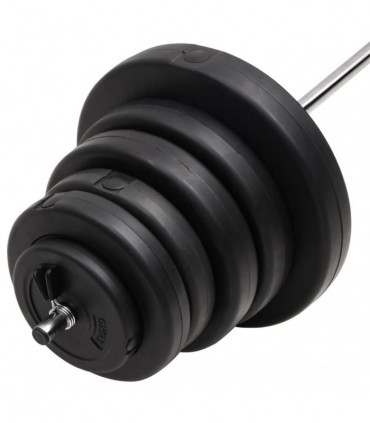 Barbell with Plates 90 kg
