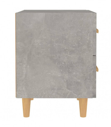 Bed Cabinets 2 pcs Concrete Grey 40x35x47.5 cm