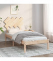 Bed Frame 90x200 cm Solid Wood