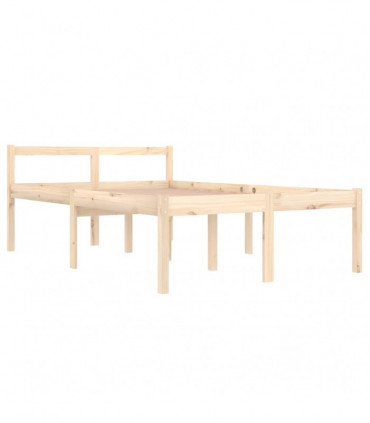 Bed Frame Solid Wood 120x190 cm 4FT Small Double