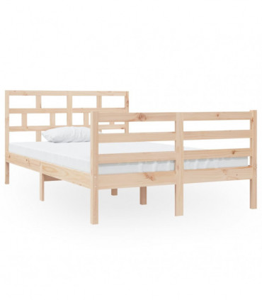 Bed Frame Solid Wood 120x200 cm 4FT Small Double