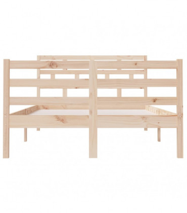 Bed Frame Solid Wood 120x200 cm 4FT Small Double