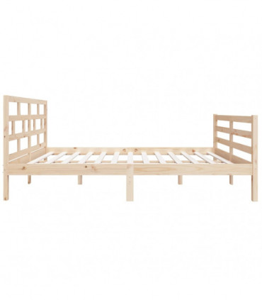 Bed Frame Solid Wood 120x200 cm 4FT Small Double