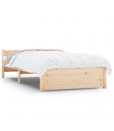 Bed Frame Solid Wood 90x200 cm