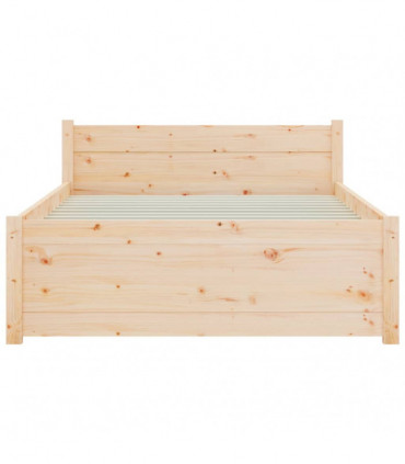 Bed Frame Solid Wood 90x200 cm
