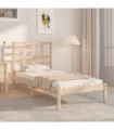Bed Frame Solid Wood 90x200 cm