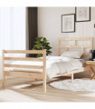 Bed Frame Solid Wood 90x200 cm 3FT Single