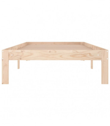 Bed Frame Solid Wood 90x200 cm 3FT Single