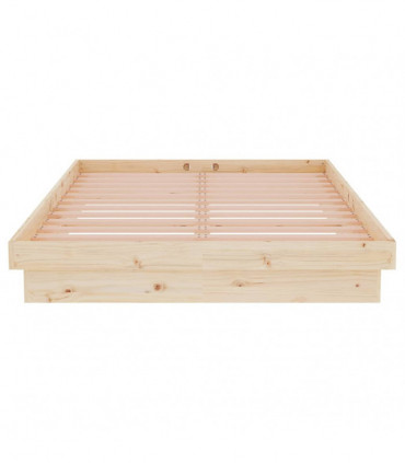Bed Frame Solid Wood Pine 120x190 cm 4FT Small Double