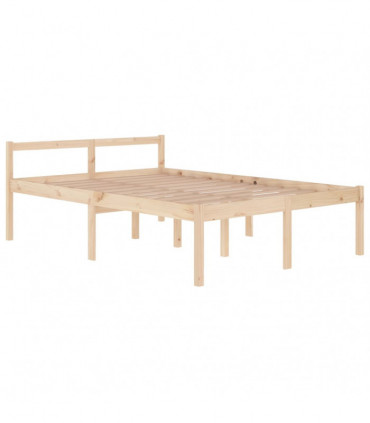 Bed Frame Solid Wood Pine 140x200 cm