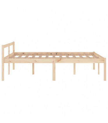 Bed Frame Solid Wood Pine 140x200 cm