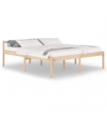 Bed Frame Solid Wood Pine 180x200cm 6FT Super King