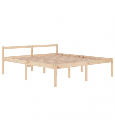 Bed Frame Solid Wood Pine 180x200cm 6FT Super King