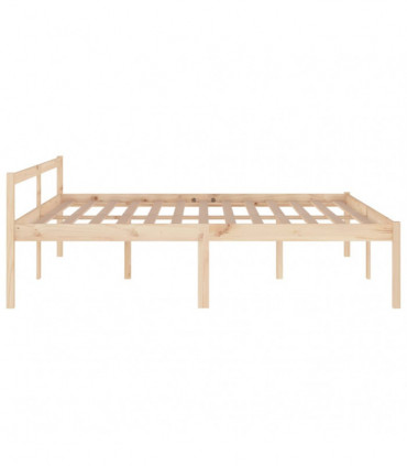 Bed Frame Solid Wood Pine 180x200cm 6FT Super King