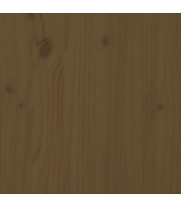 Bed Headboard Honey Brown 156x4x100 cm Solid Wood Pine