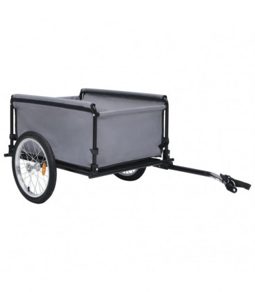 Bike Cargo Trailer Black and Blue 65 kg