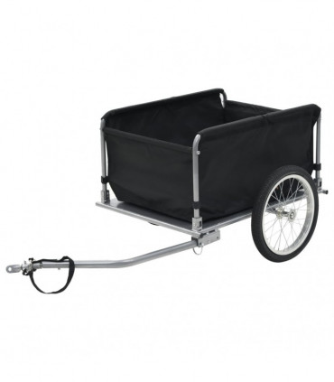 Bike Cargo Trailer Black and Yellow 65 kg