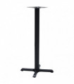 Bistro Table Leg Black 56x56x107 cm Cast Iron
