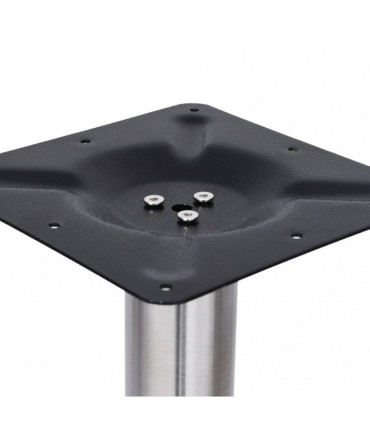 Bistro Table Leg Silver Ø45x107 cm Stainless Steel