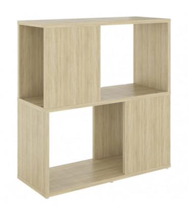 Book Cabinet Sonoma Oak 60x24x63 cm Engineered Wood
