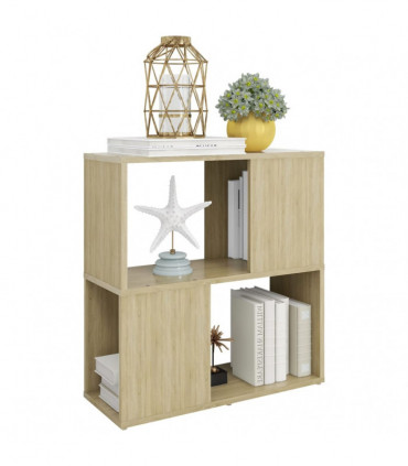 Book Cabinet Sonoma Oak 60x24x63 cm Engineered Wood