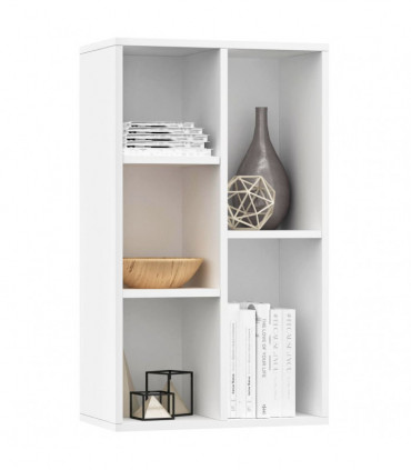 Book Cabinet/Sideboard White 50x25x80 cm Engineered Wood