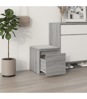Box Drawer Grey Sonoma 40.5x40x40 cm Engineered Wood