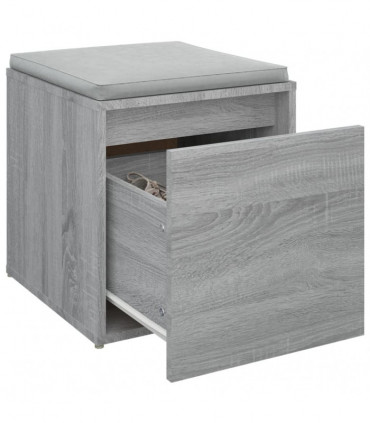 Box Drawer Grey Sonoma 40.5x40x40 cm Engineered Wood