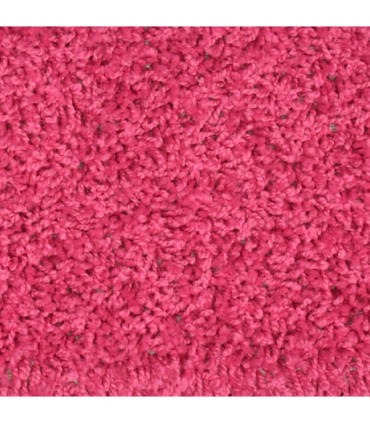 Carpet Stair Treads 15 pcs Pink 65x21x4 cm